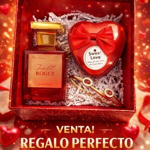 Rogue Gold and Red Twisted Rope Cuff Bracelet